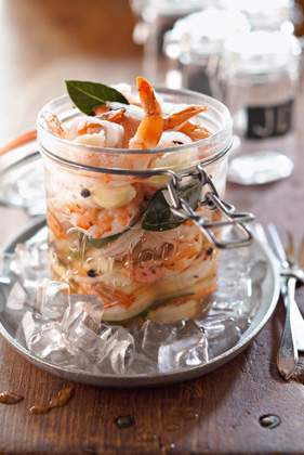 Bobby's Pickled Shrimp in a Jar Thumbnail