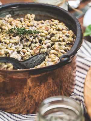 Creamed Field Peas