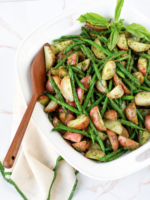 Potato Salad with Green Beans and Pesto Thumbnail