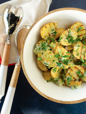 Smoky Potato Salad with Horseradish Mayo