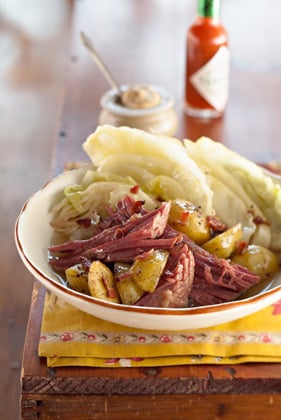 Southern-Style Corned Beef and Cabbage Recipe
