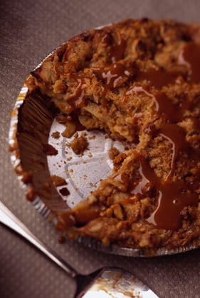 Caramel Apple-Nut Crumb Pie Recipe