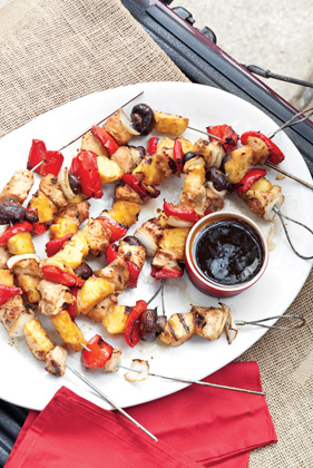 Man-in-Motion Chicken Kabobs Recipe