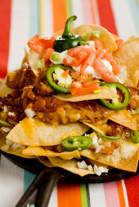 The Deen Bros Lighter Macho Nachos Recipe