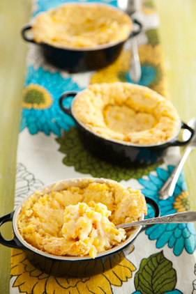 The Deen Bros. Lighter Corn Casserole Recipe