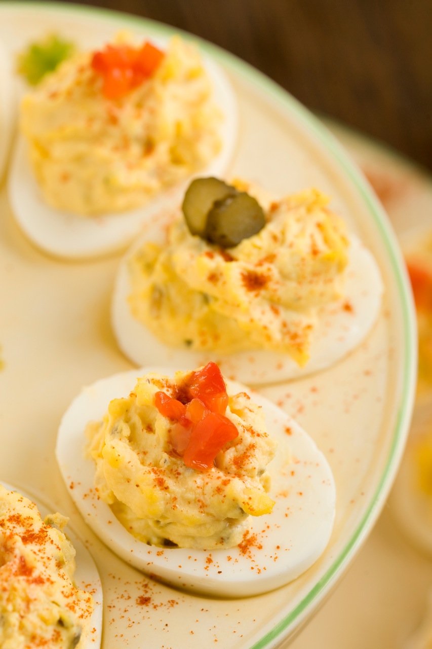 The Deen Bros. Lighter Traditional Southern Deviled Eggs Thumbnail