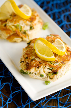 The Deen Bros. Lighter Crab Cakes Recipe