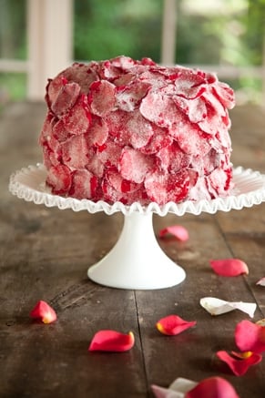The Deen Bros. Lighter Sugared Rose Parade Layer Cake Thumbnail