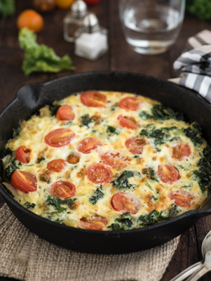 Kale and Bacon Frittata Thumbnail