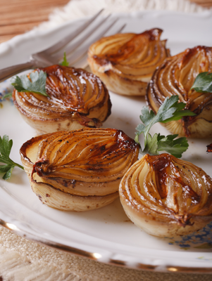 Balsamic Roasted Onions Thumbnail