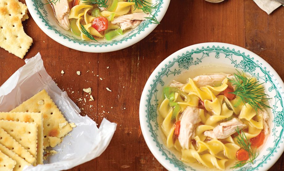 Paula Deen Cuts the Fat, 250 Favorite Recipes All Lightened Up, Exclusive: Down-Home Chicken Noodle Soup