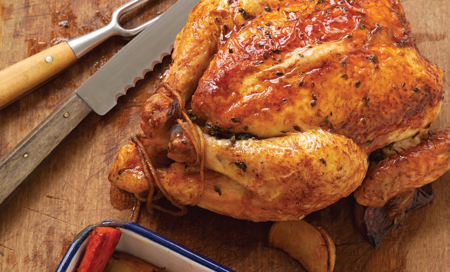 Paula Deen Cuts the Fat, 250 Favorite Recipes All Lightened Up, Exclusive: Roast Chicken Sunday Supper