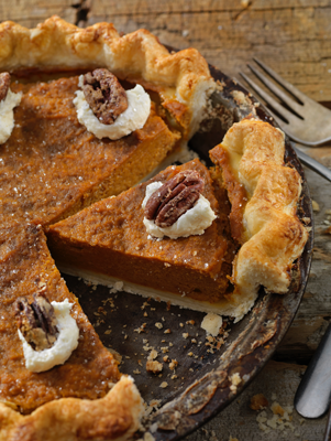 Pumpkin Rum Pie