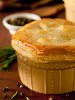 Buttery Crab Pot Pies