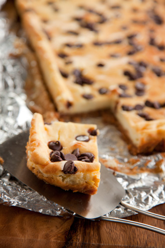 Chocolate Macadamia Cheesecake Bars Thumbnail