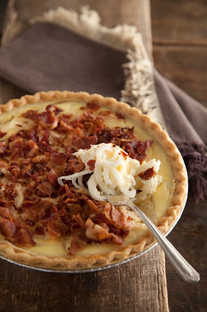 Lighter Vidalia Onion Pie Recipe