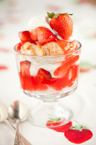 Lighter Strawberry Shortcake Recipe