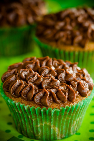 Irish Coffee Brownie Cupcakes Recipe