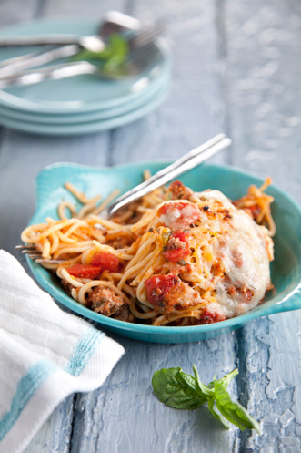 Chicken spaghetti clearance casserole paula deen