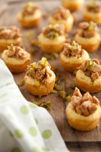 BBQ Chicken In Cornbread Cups Recipe