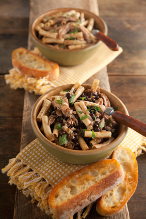 Turkey and Black Bean Ziti Recipe