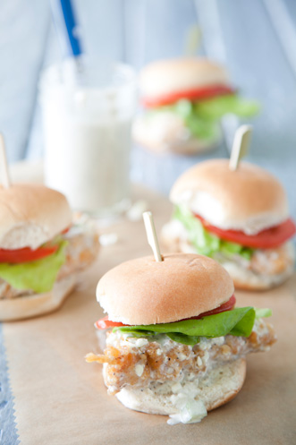 Buffalo Chicken Sliders Recipe