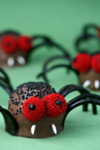 Creepy Crawly Brownie Spider Bites Recipe