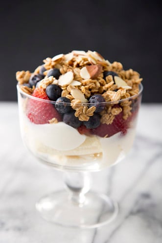 Yogurt Breakfast Split Recipe