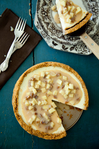 Cousin Johnnie’s Caramel Apple Cheesecake Recipe