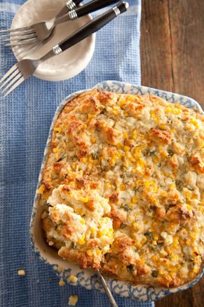 Biscuit and Blue Cheese Bread Pudding Thumbnail