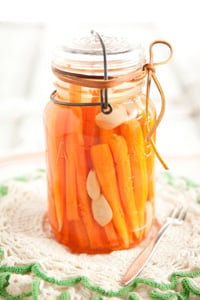 Garlic Pickled Carrots Recipe
