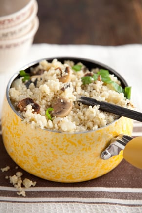Couscous With Mushrooms Recipe