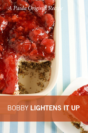 Bobby's Lighter Strawberry Pretzel Salad Thumbnail