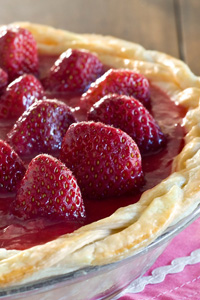 Sassy Strawberry Pie Recipe
