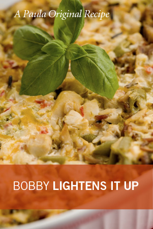 Bobby’s Lighter Chicken and Rice Casserole Recipe