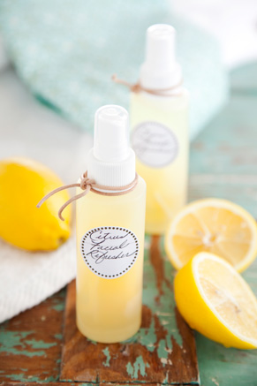 Corrie’s Kitchen Spa: Citrus Facial Refresher Recipe