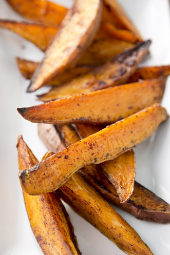 Baked Sweet Potato Wedges Thumbnail