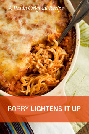 Bobby's Lighter Baked Spaghetti Thumbnail