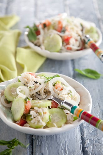 Vidalia Onion and Lump Blue Crab Salad Recipe