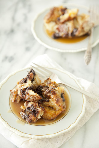 Chocolate Bread Pudding With Rum Toffee Sauce Thumbnail