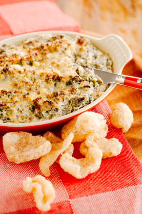 Warm Turnip Green Dip Recipe