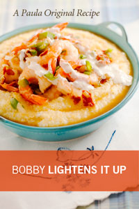 Bobby’s Lighter Shrimp and Grits Recipe