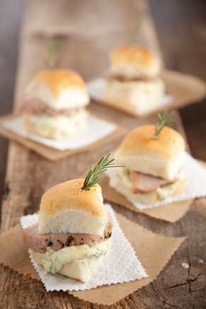 mini sandwiches