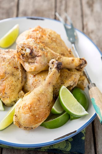 Bobby’s Baked Chicken with Dijon and Lime Recipe