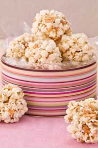 Paula’s Popcorn Nut Balls Recipe