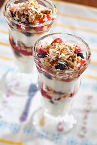 Berry Parfait With Coconut Granola Recipe