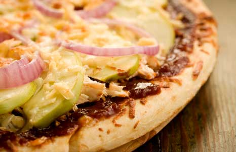 Paula Deen: Easy Apple & Grilled Chicken Pizza Recipe - with Video