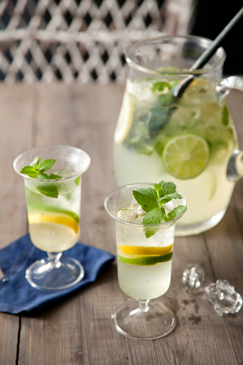 Minted Lemon and Limeade Recipe