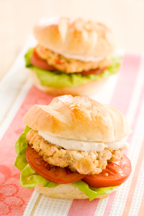 Southern Salmon Burgers Recipe