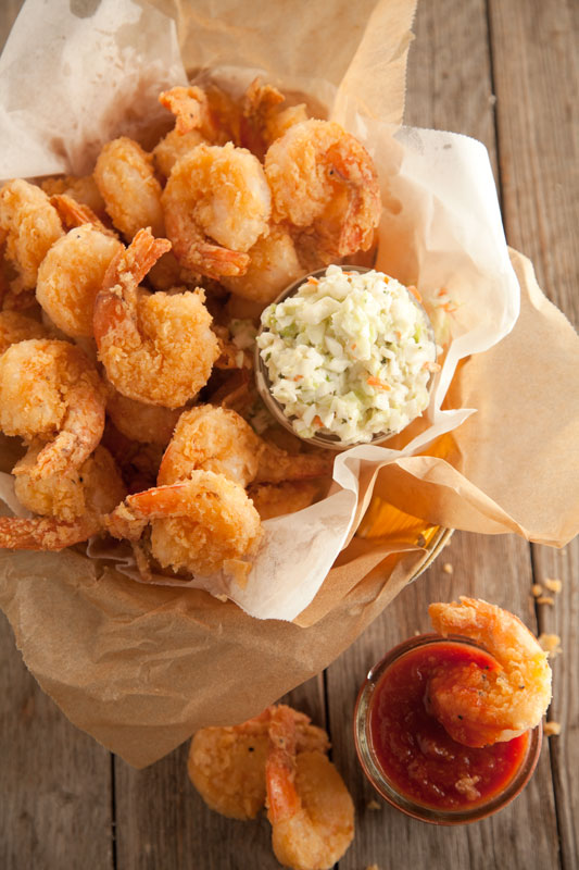 Southern Cornmeal Fried Shrimp 